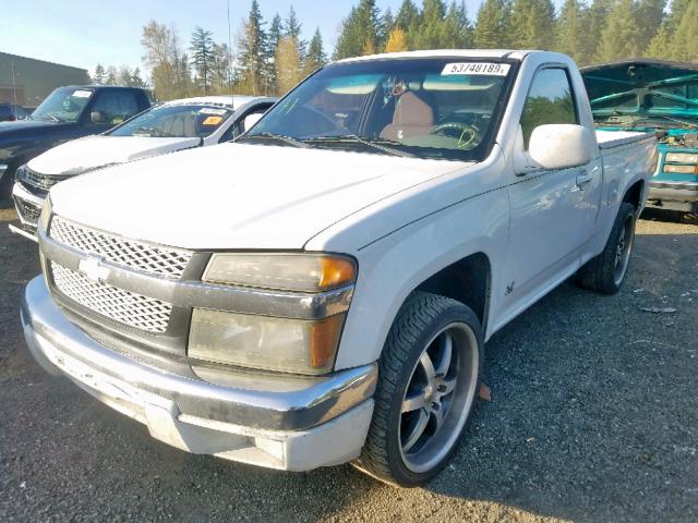 1GCCS146968156141 - 2006 CHEVROLET COLORADO WHITE photo 2