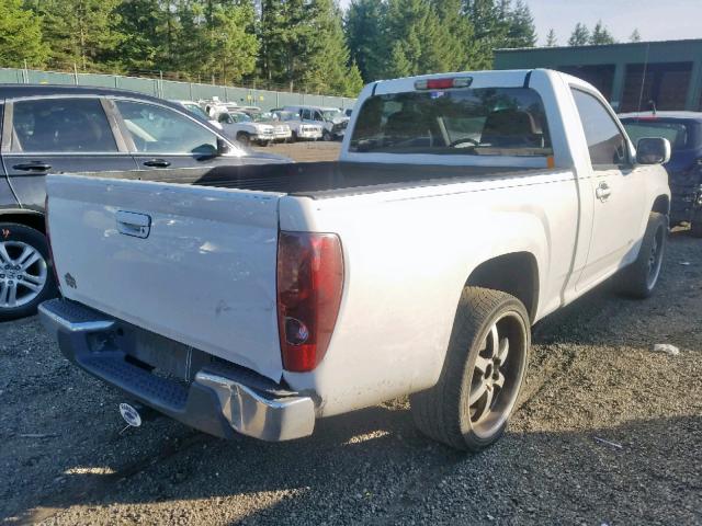 1GCCS146968156141 - 2006 CHEVROLET COLORADO WHITE photo 4