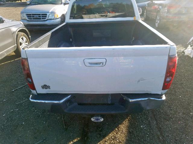 1GCCS146968156141 - 2006 CHEVROLET COLORADO WHITE photo 6