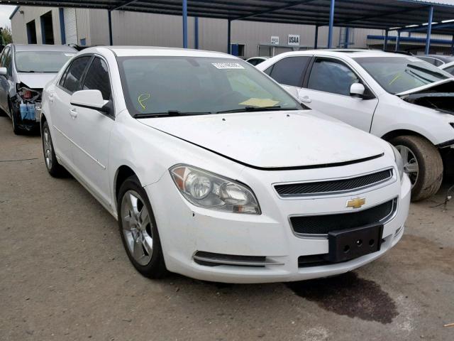 1G1ZH57B794107985 - 2009 CHEVROLET MALIBU 1LT WHITE photo 1