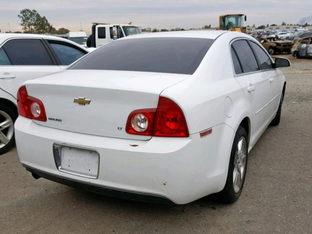 1G1ZH57B794107985 - 2009 CHEVROLET MALIBU 1LT WHITE photo 4