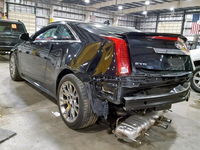 1G6DC1E3XE0169633 - 2014 CADILLAC CTS PERFOR BLACK photo 3