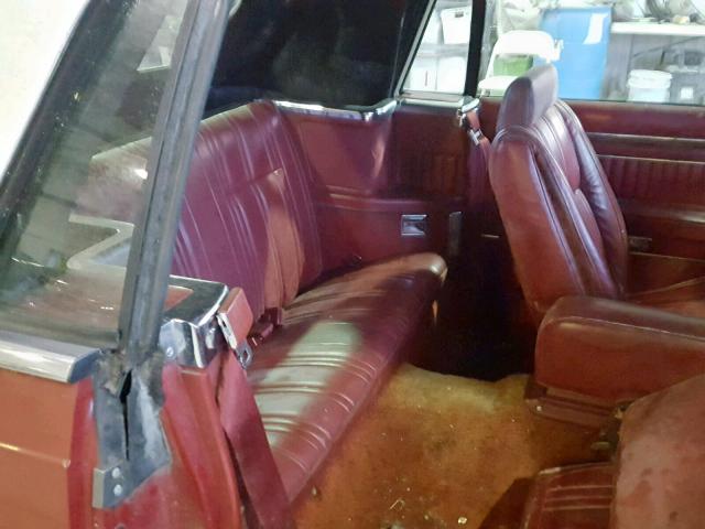 1C3BC55G3EG337400 - 1984 CHRYSLER LEBARON 栗色 照片 6