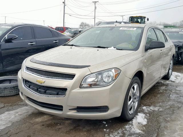 1G1ZB5E06CF254278 - 2012 CHEVROLET MALIBU LS 棕色 照片 2