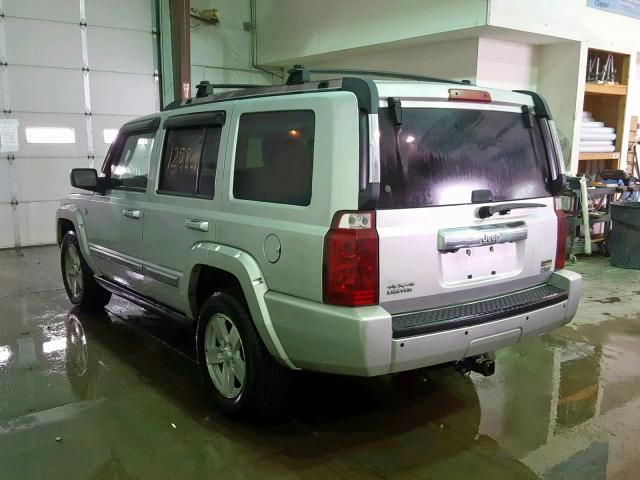 1J8HG58N18C216924 - 2008 JEEP COMMANDER Gümüş foto 3
