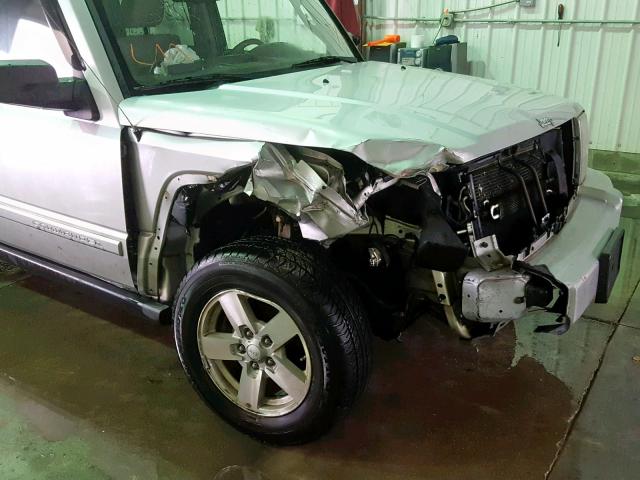 1J8HG58N18C216924 - 2008 JEEP COMMANDER Gümüş foto 9