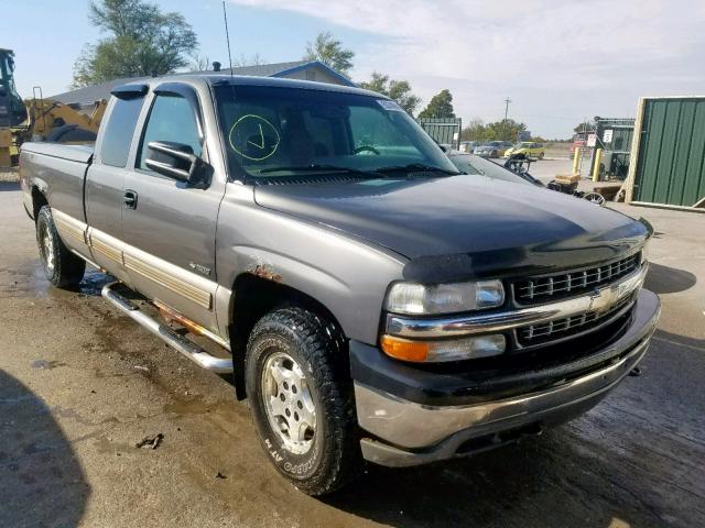 1GCEK19T9YE354911 - 2000 CHEVROLET SILVERADO SILVER photo 1