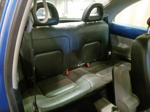 3VWCP21C81M459477 - 2001 VOLKSWAGEN NEW BEETLE 蓝色 照片 6