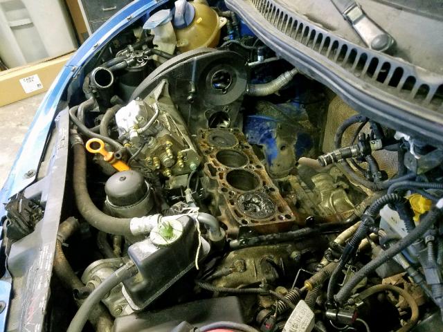 3VWCP21C81M459477 - 2001 VOLKSWAGEN NEW BEETLE 蓝色 照片 9