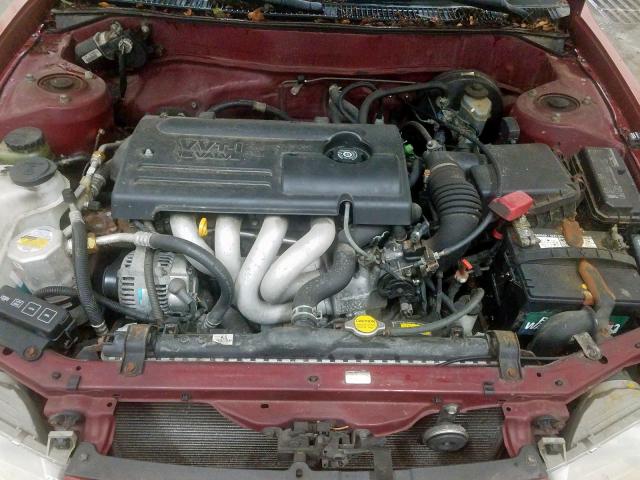 1Y1SK52892Z410759 - 2002 CHEVROLET GEO PRIZM 红色 照片 7