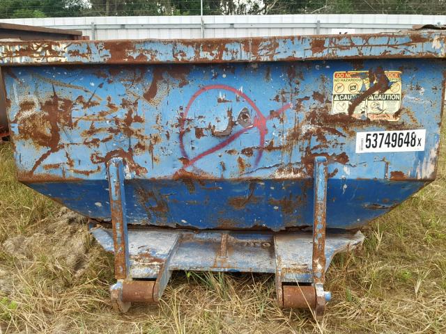 R020Y201047 - 2010 DUMP CONTAINER BLUE photo 7