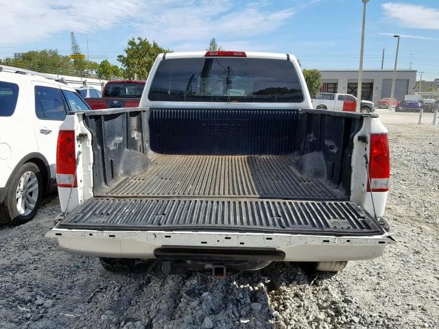 1N6BA0CH5BN324877 - 2011 NISSAN TITAN S WHITE photo 9