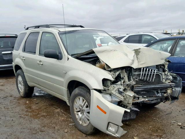 4M2CU57156DJ05481 - 2006 MERCURY MARINER GOLD photo 1