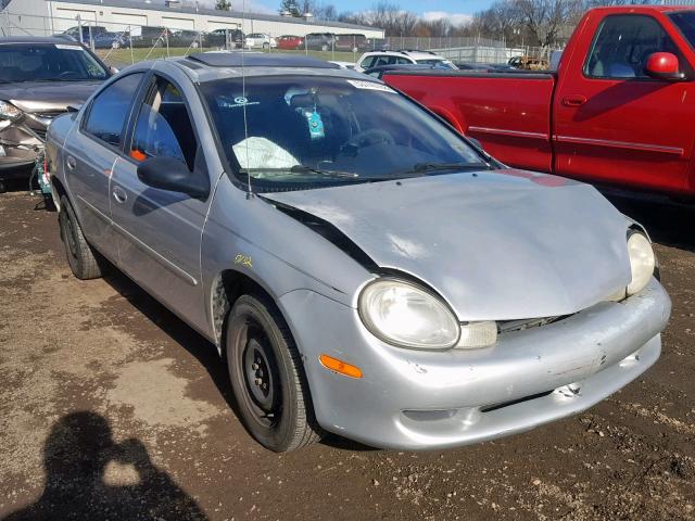 1B3ES46C51D236678 - 2001 DODGE NEON SE SILVER photo 1