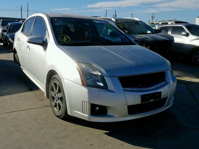 3N1AB6AP7CL746307 - 2012 NISSAN SENTRA 2.0 SILVER photo 1