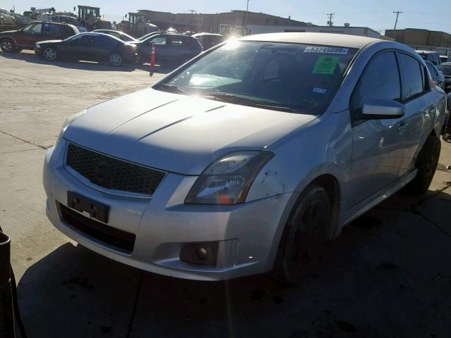 3N1AB6AP7CL746307 - 2012 NISSAN SENTRA 2.0 SILVER photo 2