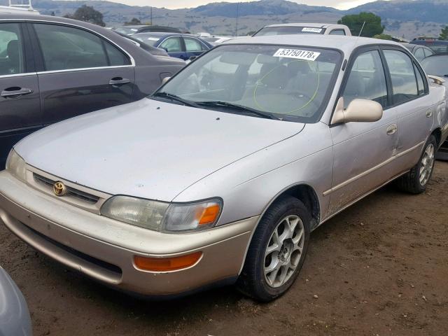 1NXBB02E2TZ484791 - 1996 TOYOTA COROLLA DX GOLD photo 2