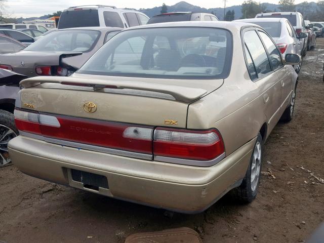 1NXBB02E2TZ484791 - 1996 TOYOTA COROLLA DX GOLD photo 4