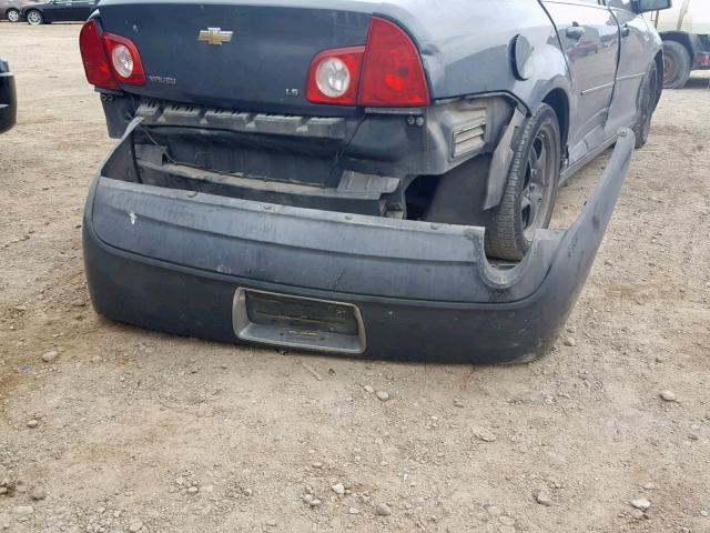 1G1ZG57B69F211830 - 2009 CHEVROLET MALIBU LS 石墨色 照片 9