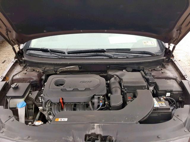 5NPE34AF6HH497402 - 2017 HYUNDAI SONATA SPO CHARCOAL photo 7