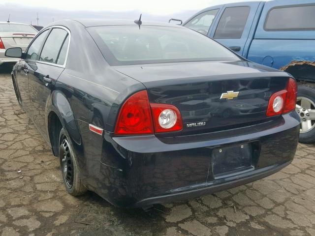 1G1ZB5E1XBF122034 - 2011 CHEVROLET MALIBU LS 黑色 照片 3