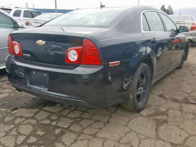 1G1ZB5E1XBF122034 - 2011 CHEVROLET MALIBU LS 黑色 照片 4