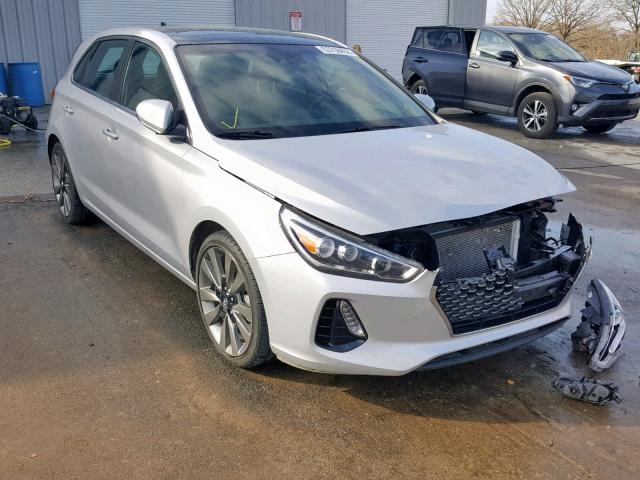 KMHH55LC3JU038383 - 2018 HYUNDAI ELANTRA GT SILVER photo 1