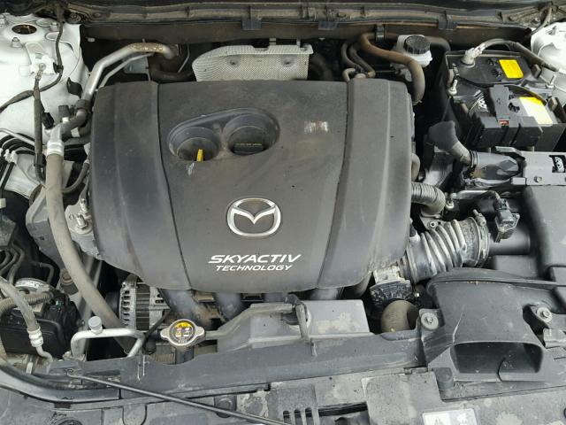 JM1BM1T71F1246375 - 2015 MAZDA 3 SV WHITE photo 7