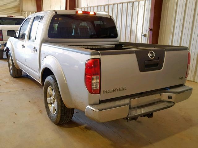 1N6AD0ER6AC431908 - 2010 NISSAN FRONTIER C GRAY photo 3