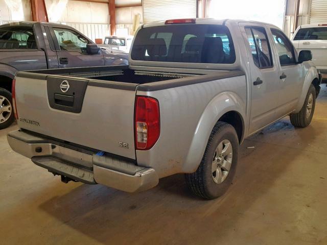 1N6AD0ER6AC431908 - 2010 NISSAN FRONTIER C GRAY photo 4