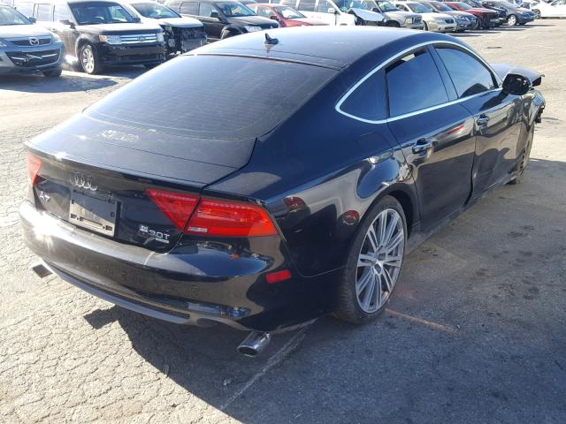 WAU2GAFC2EN042530 - 2014 AUDI A7 PRESTIG BLACK photo 4