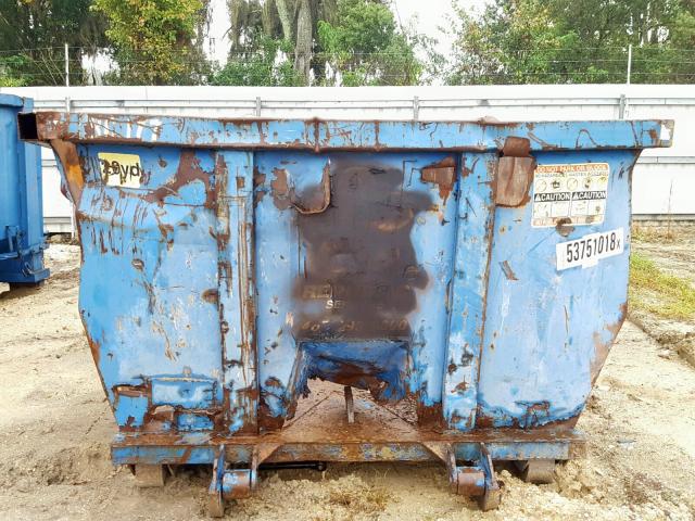 R030Y201140 - 2011 DUMP CONTAINER BLUE photo 2