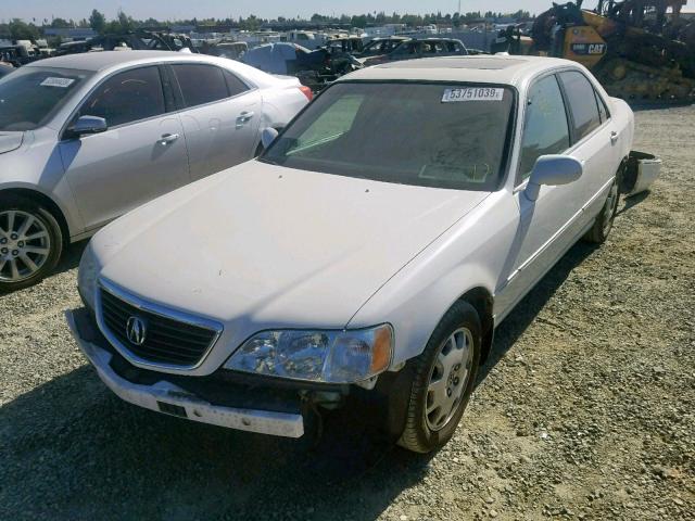 JH4KA96634C002883 - 2004 ACURA 3.5RL WHITE photo 2