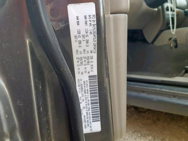 1J4GX48SX4C114741 - 2004 JEEP GRAND CHER GRAY photo 10