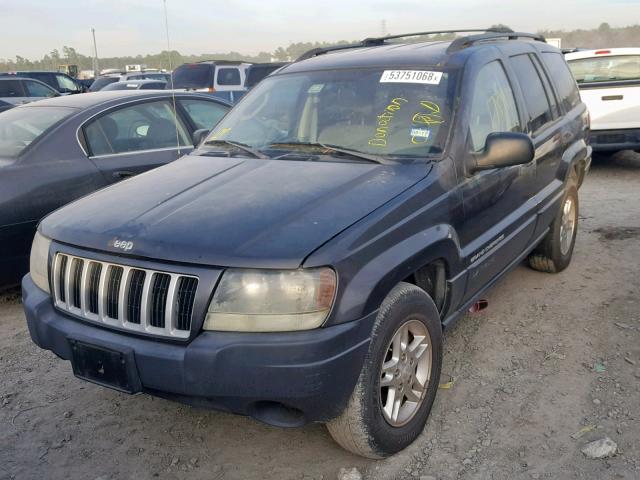 1J4GX48SX4C114741 - 2004 JEEP GRAND CHER GRAY photo 2