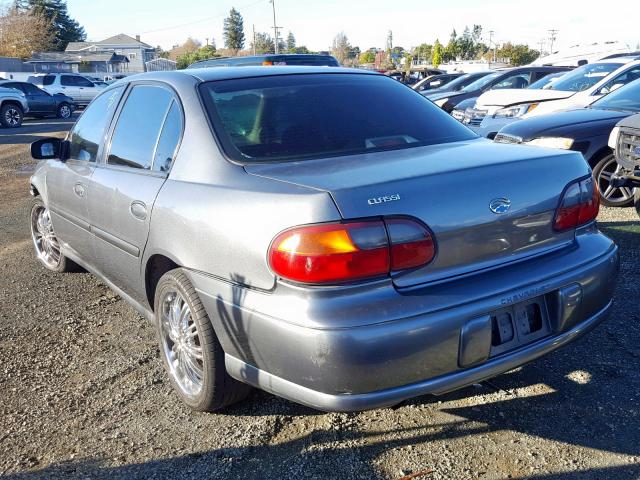 1G1ND52F45M210988 - 2005 CHEVROLET CLASSIC GRAY photo 3