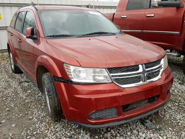 3D4PG1FG7BT519723 - 2011 DODGE JOURNEY MA BURGUNDY photo 1