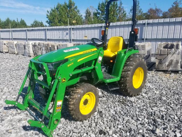 1LV3032EAJJ124741 - 2018 JOHN DEERE 3032E GREEN photo 2