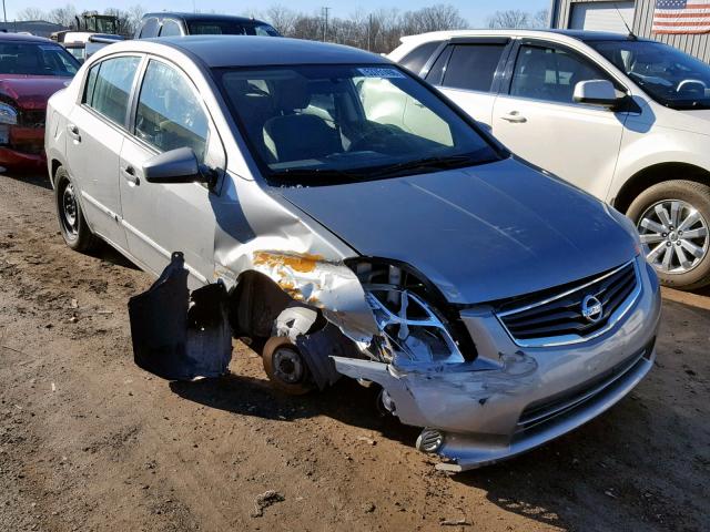 3N1AB6APXBL637113 - 2011 NISSAN SENTRA 2.0 SILVER photo 1