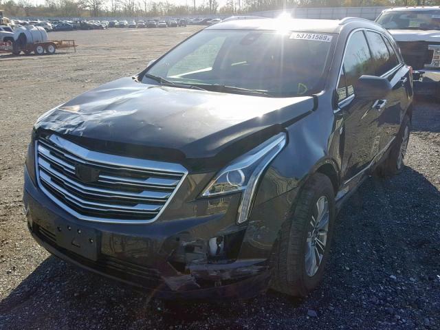 1GYKNDRS2JZ157090 - 2018 CADILLAC XT5 LUXURY GRAY photo 2