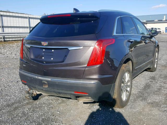 1GYKNDRS2JZ157090 - 2018 CADILLAC XT5 LUXURY GRAY photo 4