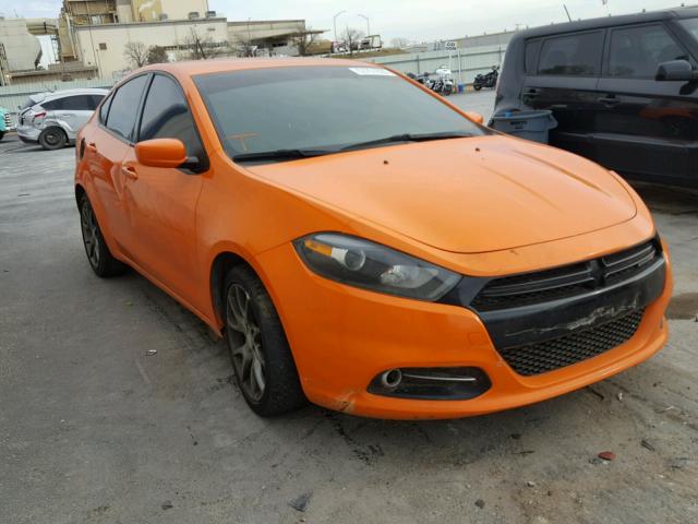 1C3CDFBB2ED772782 - 2014 DODGE DART SXT ORANGE photo 1