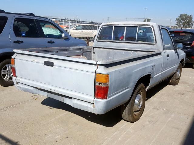 JT4RN50R0F0092546 - 1985 TOYOTA PICKUP 1/2 GRAY photo 4