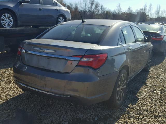 1C3CCBBG5CN287776 - 2012 CHRYSLER 200 TOURIN CHARCOAL photo 4