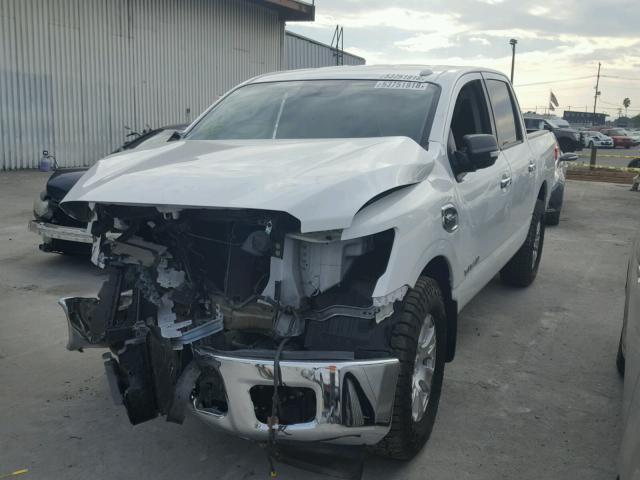 1N6AA1EK1HN511603 - 2017 NISSAN TITAN S WHITE photo 2