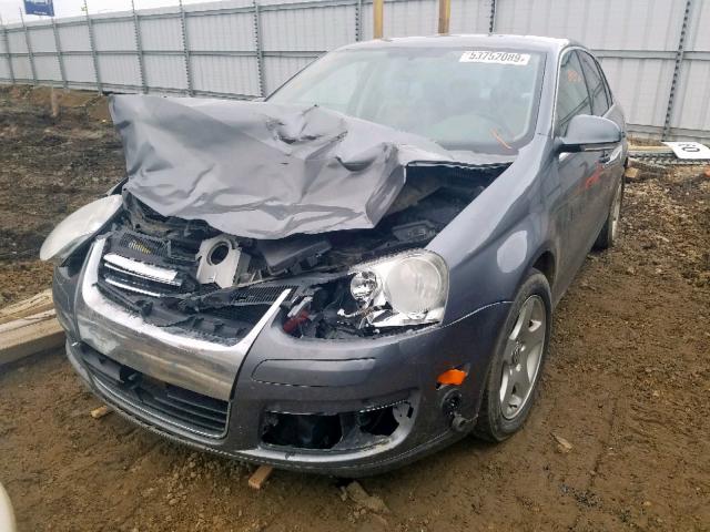 3VWNT81K06M666211 - 2006 VOLKSWAGEN JETTA TDI SILVER photo 2