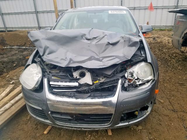 3VWNT81K06M666211 - 2006 VOLKSWAGEN JETTA TDI SILVER photo 9