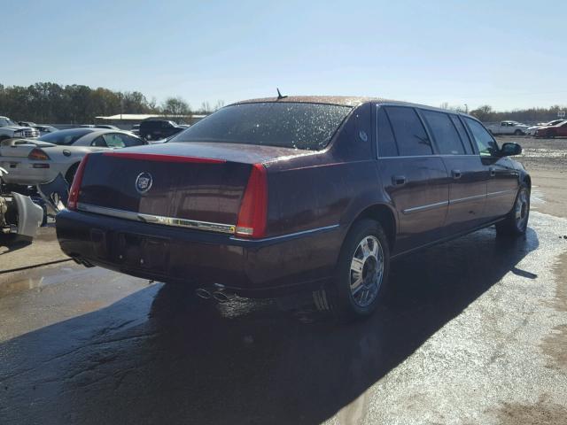 1GEEH96Y06U550632 - 2006 CADILLAC PROFESSION BURGUNDY photo 4