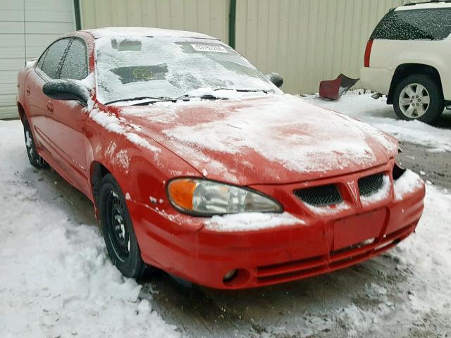 1G2NF52E04M587670 - 2004 PONTIAC GRAND AM S RED photo 1