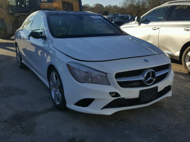 WDDSJ4GB4GN353381 - 2016 MERCEDES-BENZ CLA 250 4M WHITE photo 1